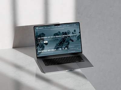 Motocross Rebuild app dashboard login logo minimal modern ui web design