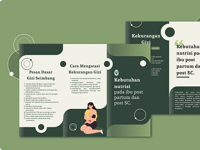 Health Leaflet — Graphics ✦ 3d branding figma graphic design health hiring ilustration indonesia leaflet logo mother ui uiux