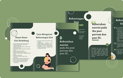 Health Leaflet — Graphics ✦ 3d branding figma graphic design health hiring ilustration indonesia leaflet logo mother ui uiux