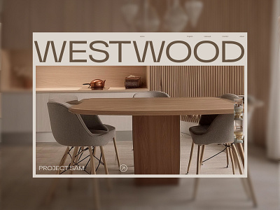 Westwood [03] animation animations beige brand branding carpentry graphic design homepage logo logo animation logos neutral typography visual identity web web animation webdesign website website animation wood