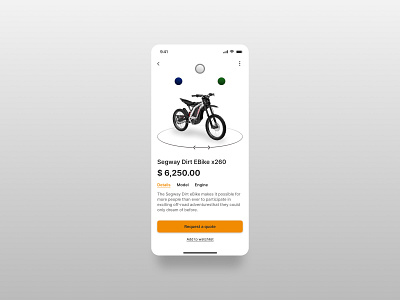 Product screen mobile app ui components dailyuichallenge design e commerce mobile product screen ui ux