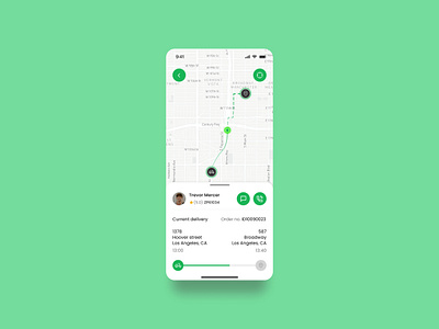 Mobile Delivery app screen ui components dailyuichallenge design mobile mobile delivery app ui ux