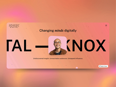 Knox Digital Website Development animation branding graphic design ui