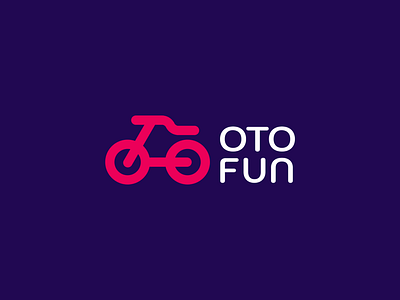 OTOFUN branding design graphic identity iran logo logotype