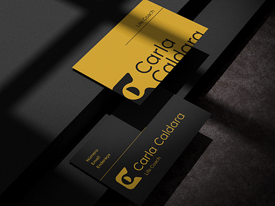 Carla Caldara branding coach graphic design logo typography