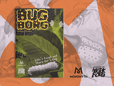 Bug Borg advertising mockup print design