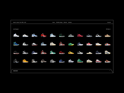 GOAT.COM design ecommerce fashion figma goat product shoes sneakers ui ux web website
