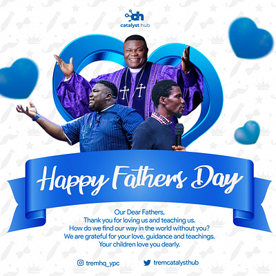 Fathers Day Graphic For TREM Catalyst Hub branding design graphic design social media