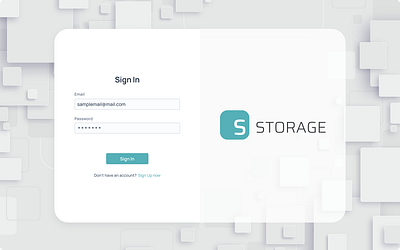 Web application for organizing warehouse operations