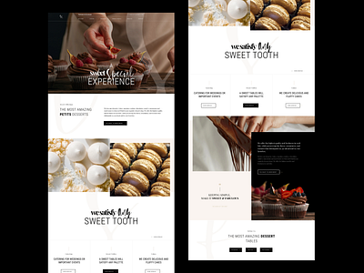Sweetaste / Main page black design cupcakes design desserts diseño diseño web elegant homepage minimalist modern sweet ui web web design website