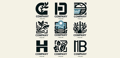 Business-Assortment-Logos-029-1600 app branding design graphic design illustration logo logos typography ui vector