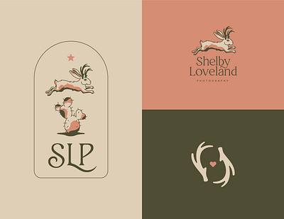 Shelby Loveland Photography Logo branding design digital graphic design illustration minimal simple vector