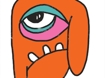Mood cartoon cartoon illustration creature emoticon grouch grouchy grump grumpy illustration monster mood orange