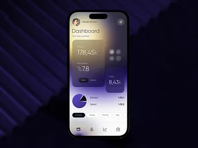 Finance App android app design fianance harshad mobile ui ui design ux design