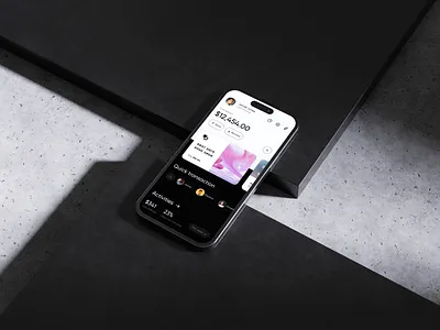 Finance App android app design finanace harshad mobile ui ui design ux design