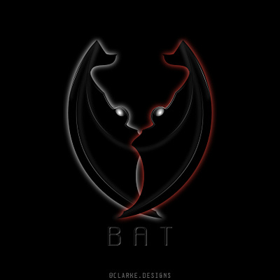 Bat logo branding forest graphic design