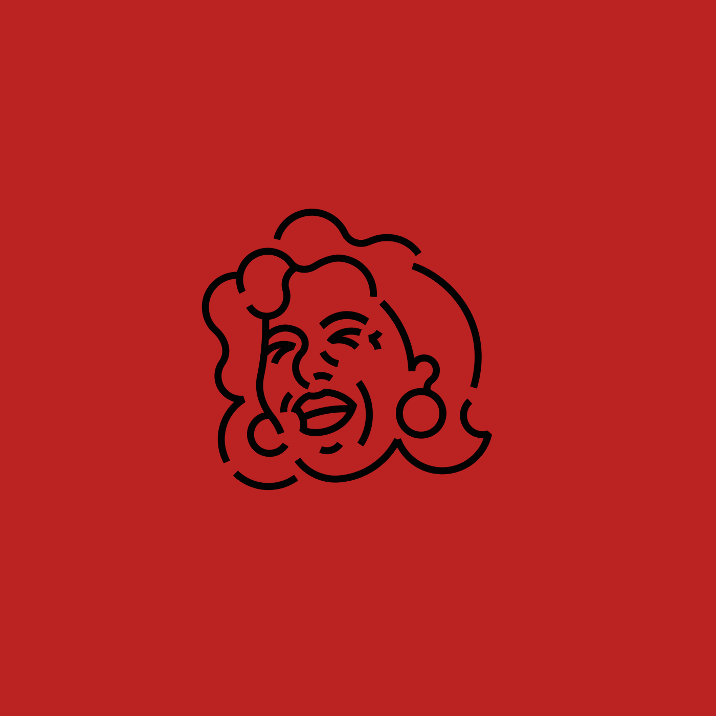 Sorry Mama brazil design duna design studio estudio duna pizza red symbol visual identity