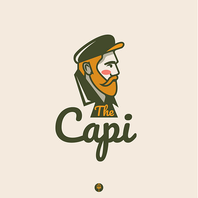 The Capi design diseño de logo diseño plano illustration logo logo logodesign design logodesign design brand marca tipografía