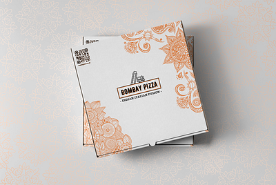 Pizza Box Design | Indo-Bangla Style box design branding graphic design indo bangla packaging pizza box pizza box design printing design