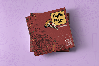 Pizza Box Design | Colorful box design branding graphic design packaging pizza box pizza box design printing design