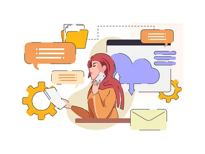 SAAS Illustration #3 design flat illustration graphic design illustration vector