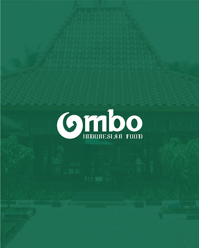 Ombo Resto's Brand Identity branddesign brandidentity branding cafelogo foodlogo logo logodesign logotype restologo