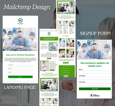 mailchimp email template design canva design email design graphic design newsletter design photoshop template design