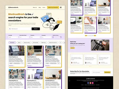 Retro Newsletter website design design figma newpaper oldschool retro ui website