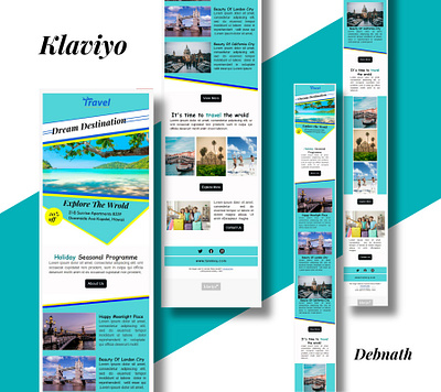 klaviyo email template design canva design email design graphic design newsletter design photoshop template design