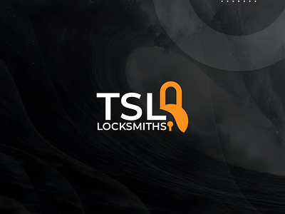 TSL Locksmiths Company Logo visual identity.