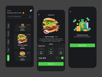 Food App Design