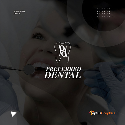 Preferred Dental Company Logo visual identity.