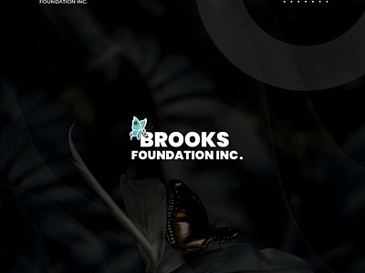 Brooks Foundation Inc. Company Logo visual identity.