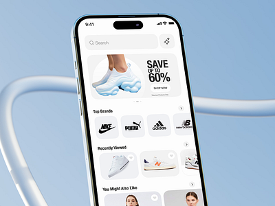 Shoe E-commerce App android app booking branding clean cloths creative e commerce e commerce mobile app ecommerce ios minimal mobile mobile app online premium shoe shopping ui ux
