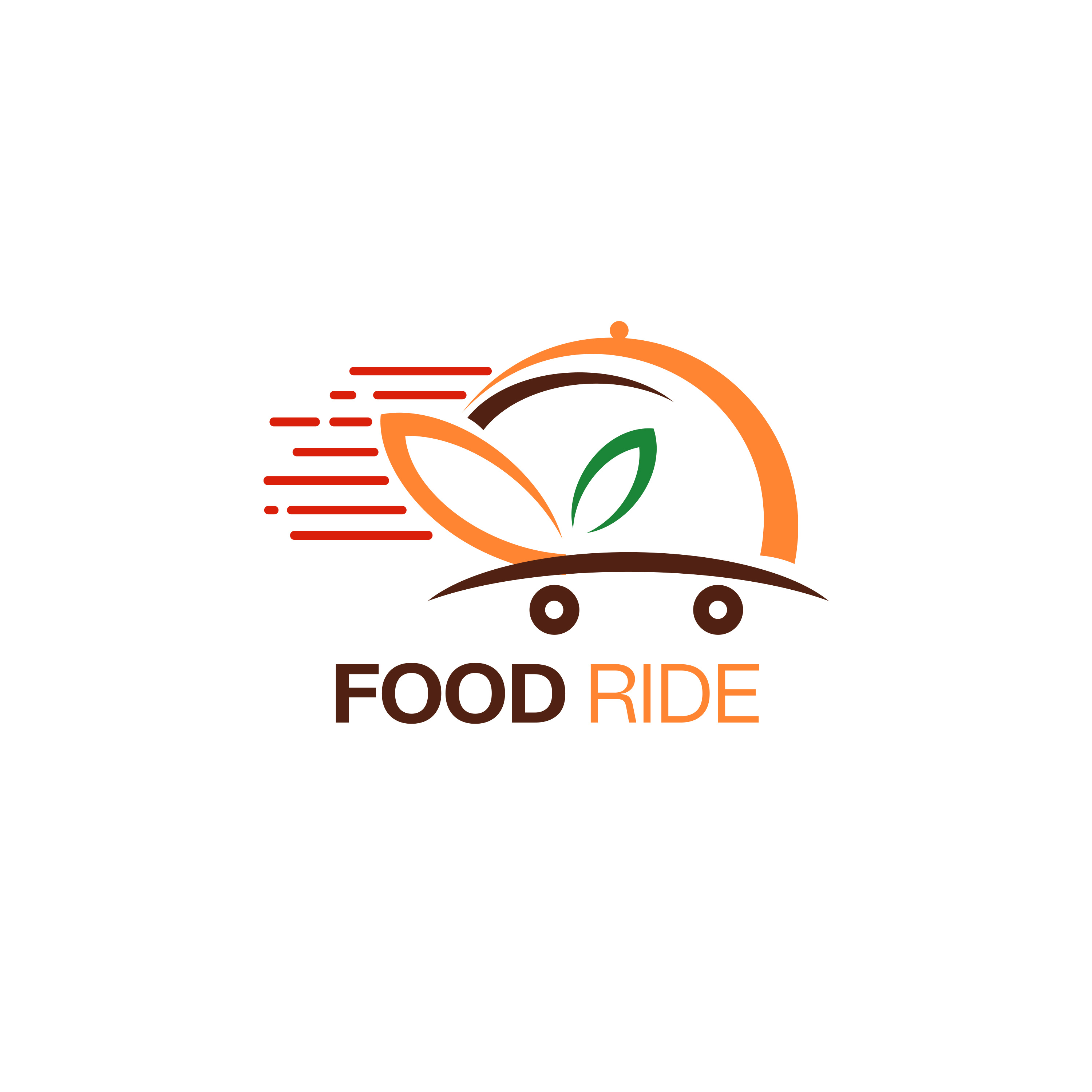 Food Ride Branding brand brand identity branding design food graphic design identity illustration inspiration logo typography vector