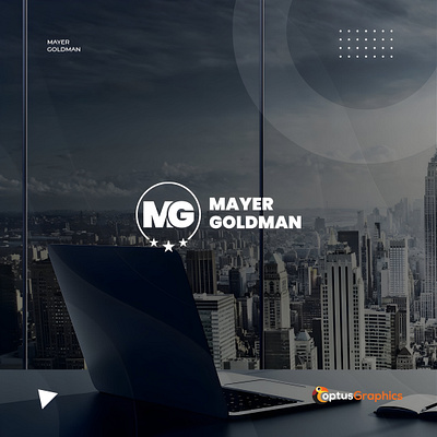 Mayer Goldman Logo visual identity.