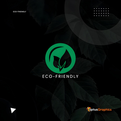 Eco-Friendly Company Logo visual identity.