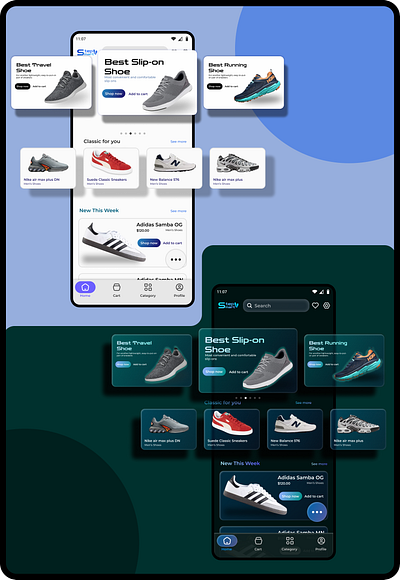 Shoe Shop UI app desing design fig figma ui ux
