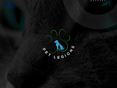 Pet Legions Company Logo visual identity.