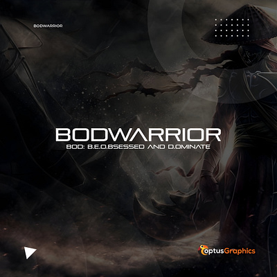 Bodwarrior Company Logo visual identity.