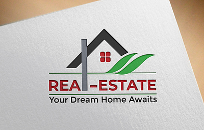 REAL-ESTATE LOGO DESIGN illustration