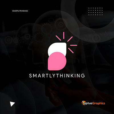 SMARTLYTHINKING Company Logo visual identity.