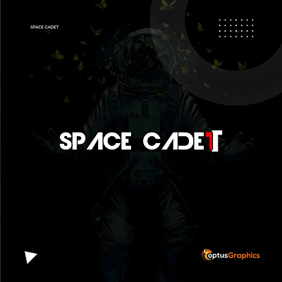 Space Cadet Tech Company Logo visual identity.