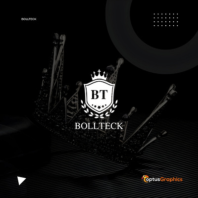 Bollteck Company Logo visual identity.