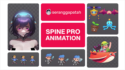 Spine Pro Animation animation game asset game dev spine spine animation spine2d