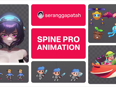 Spine Pro Animation animation game asset game dev spine spine animation spine2d