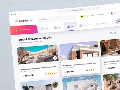 Real Estate Marketplace-Website booking buy dashboard design dubai finder home marketplace property real estate realestate rent sell trend ui uidesign uiux villa web website