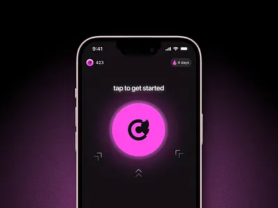 Chilli - Big Red button feature improvement app bigredbutton branding chilli design logo mobiel app mobile app shazam startup ui ux