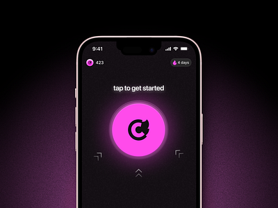 Chilli - Big Red button feature improvement app bigredbutton branding chilli design logo mobiel app mobile app shazam startup ui ux