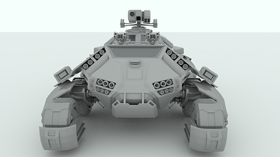 Tank Model 3d 3d modeling animation rendering